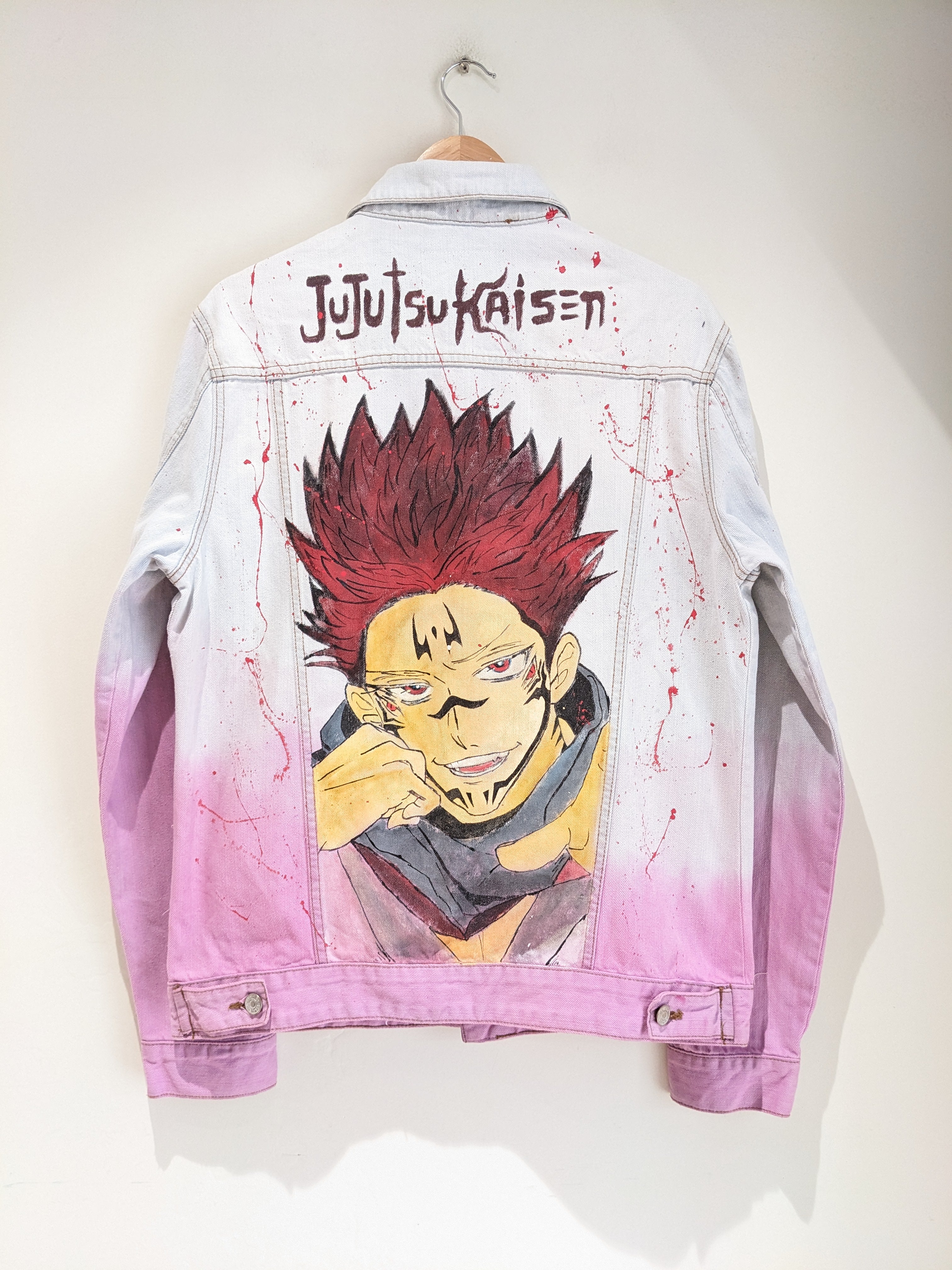 Buy Hand Painted Denim Jacket / Jean Jacket / Fashion / Hypebeast / Street  Wear / Thrift / Vintage / Clothing / Drip / Trippy / Shoes / Urban Online  in India - Etsy