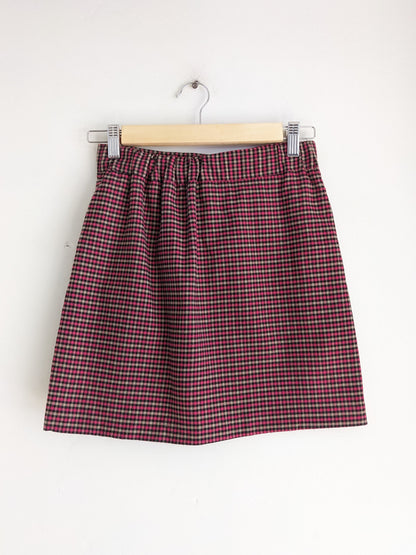 Pull & Bear Checked Skirt