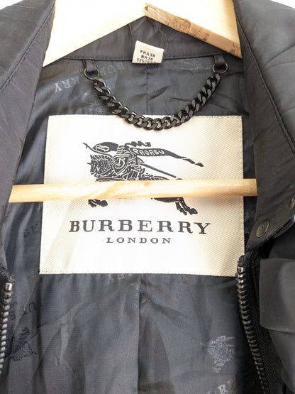 Burberry London Roemead Allover Ruched Coat (without belt)