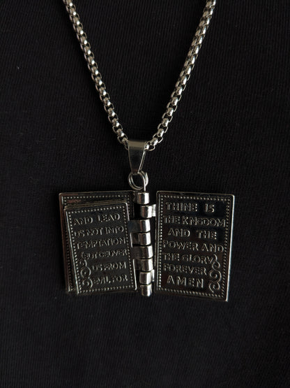 Bible Neckpiece with Chain