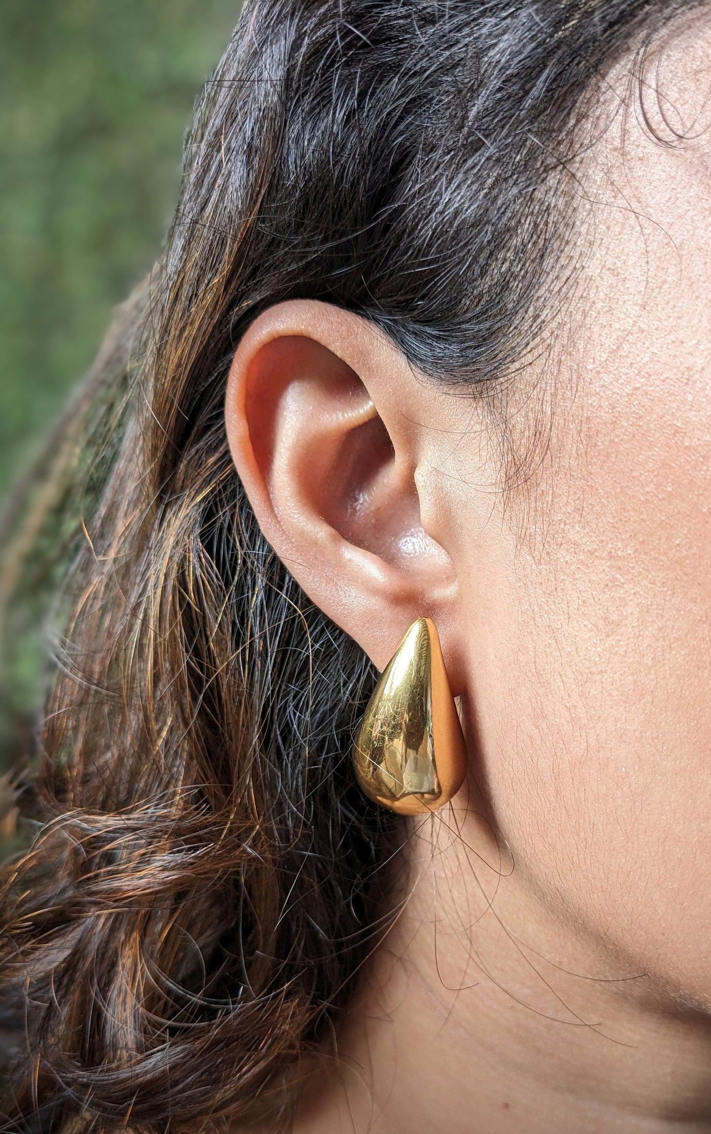 Waterdrop Bottega Inspo Gold Earrings