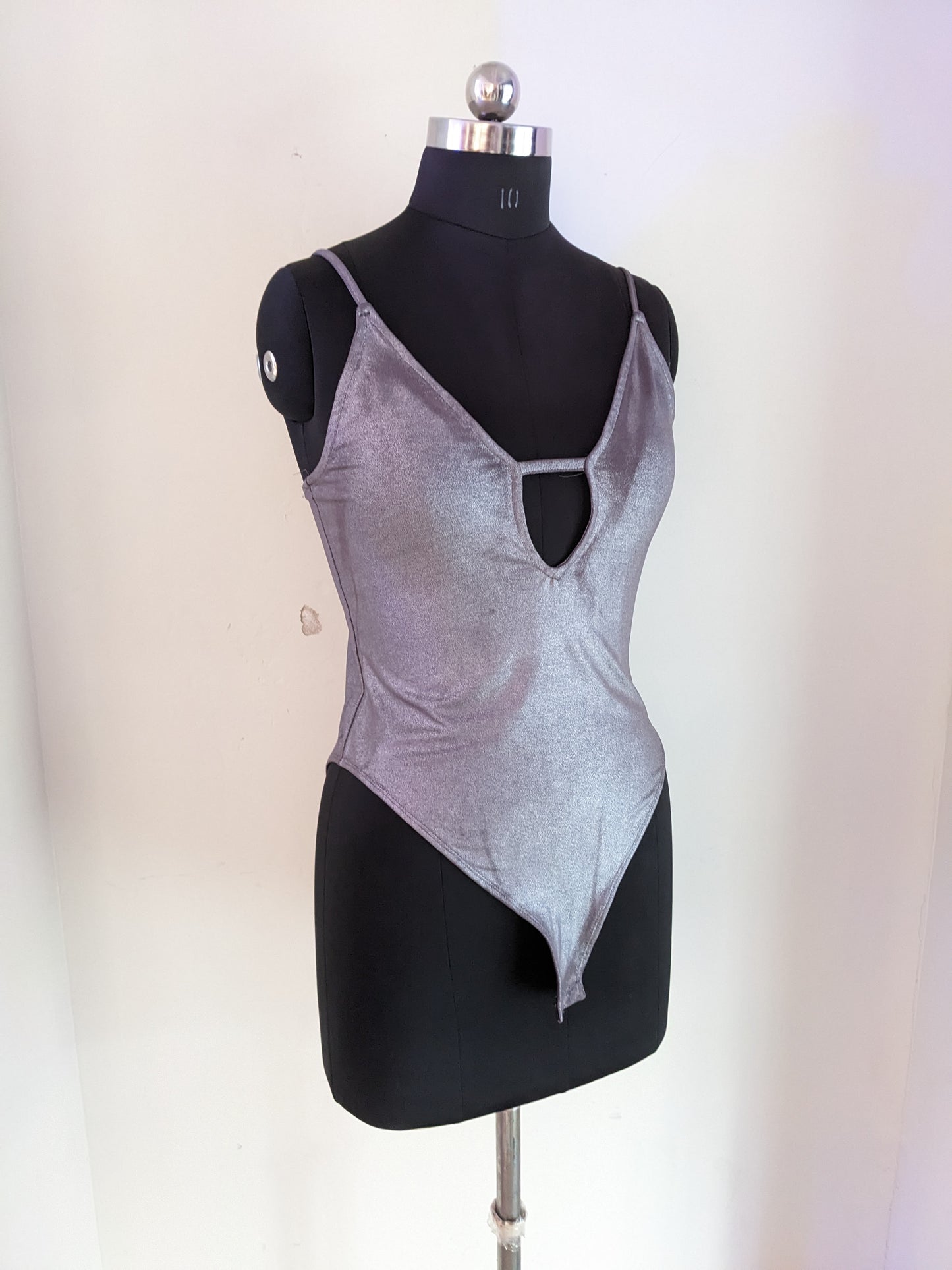 H&M Grey Shimmer Bodysuit