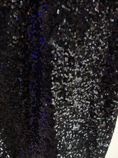 Topshop Black Sequins Dress