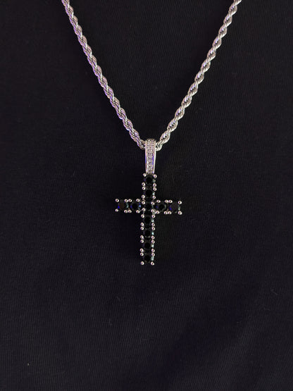 Cross neckpiece with Alloy Chain (2 colors)