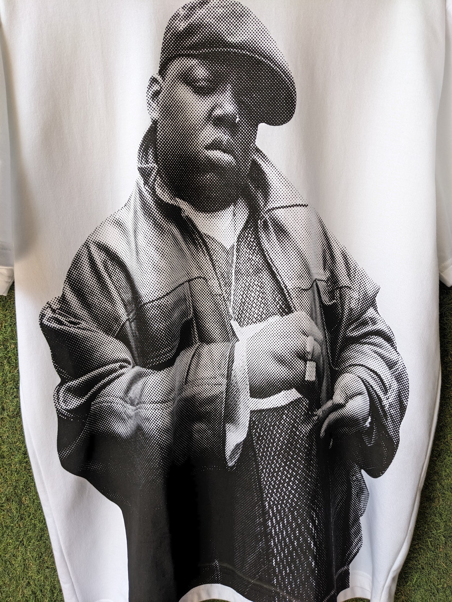 NOTORIOUS BIG TRIBUTE HALFTONE VALKYRE T-SHIRT (White)