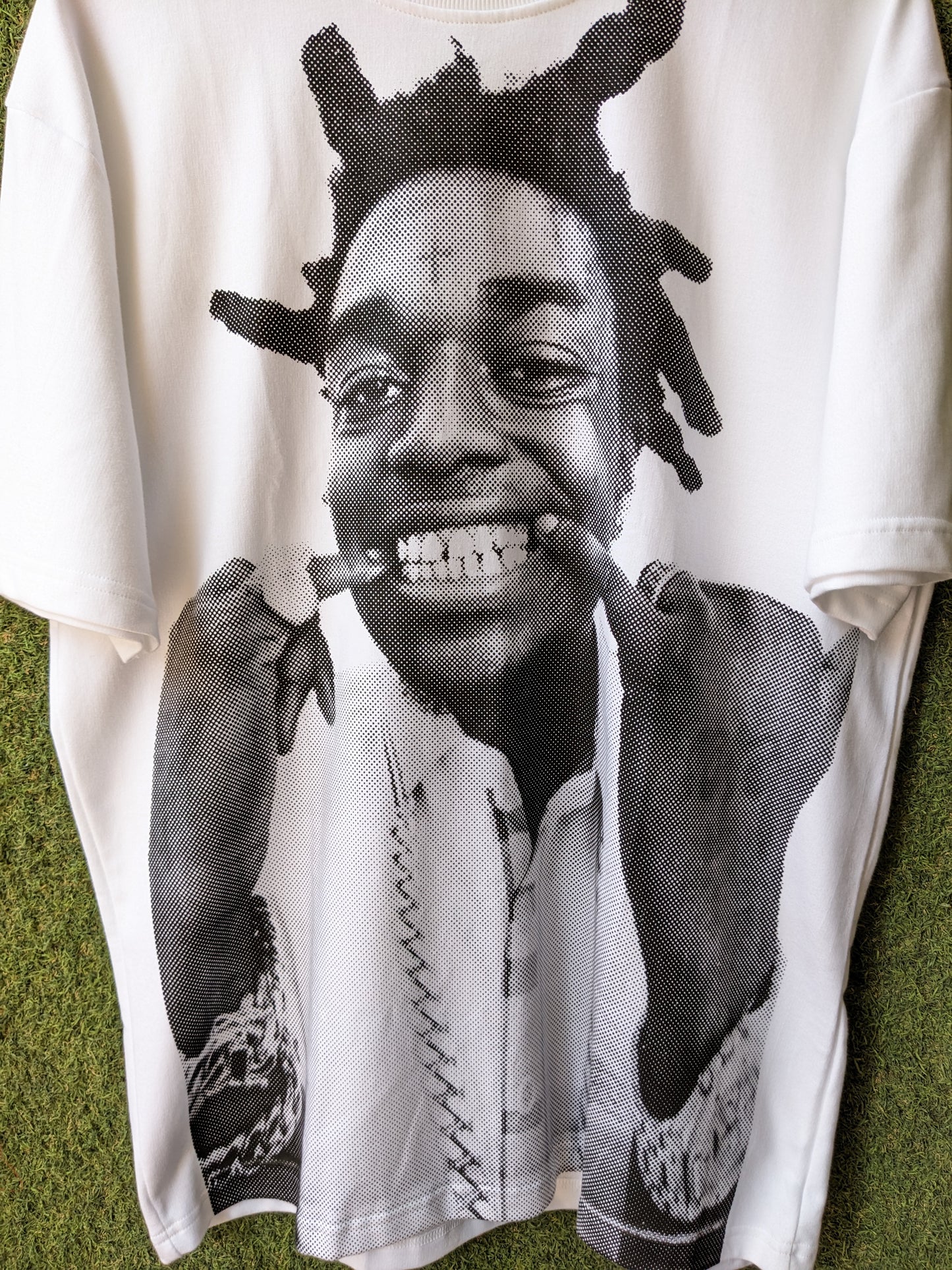 KODAK BLACK HALFTONE VALKYRE T-SHIRT (white)