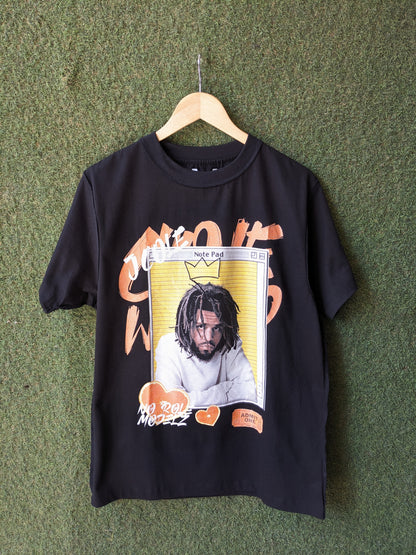 J COLE VALKYRE Black T-Shirt