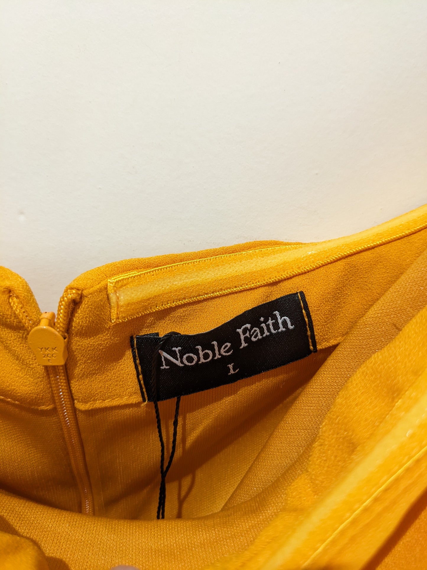 Noble Faith Yellow Jumpsuita