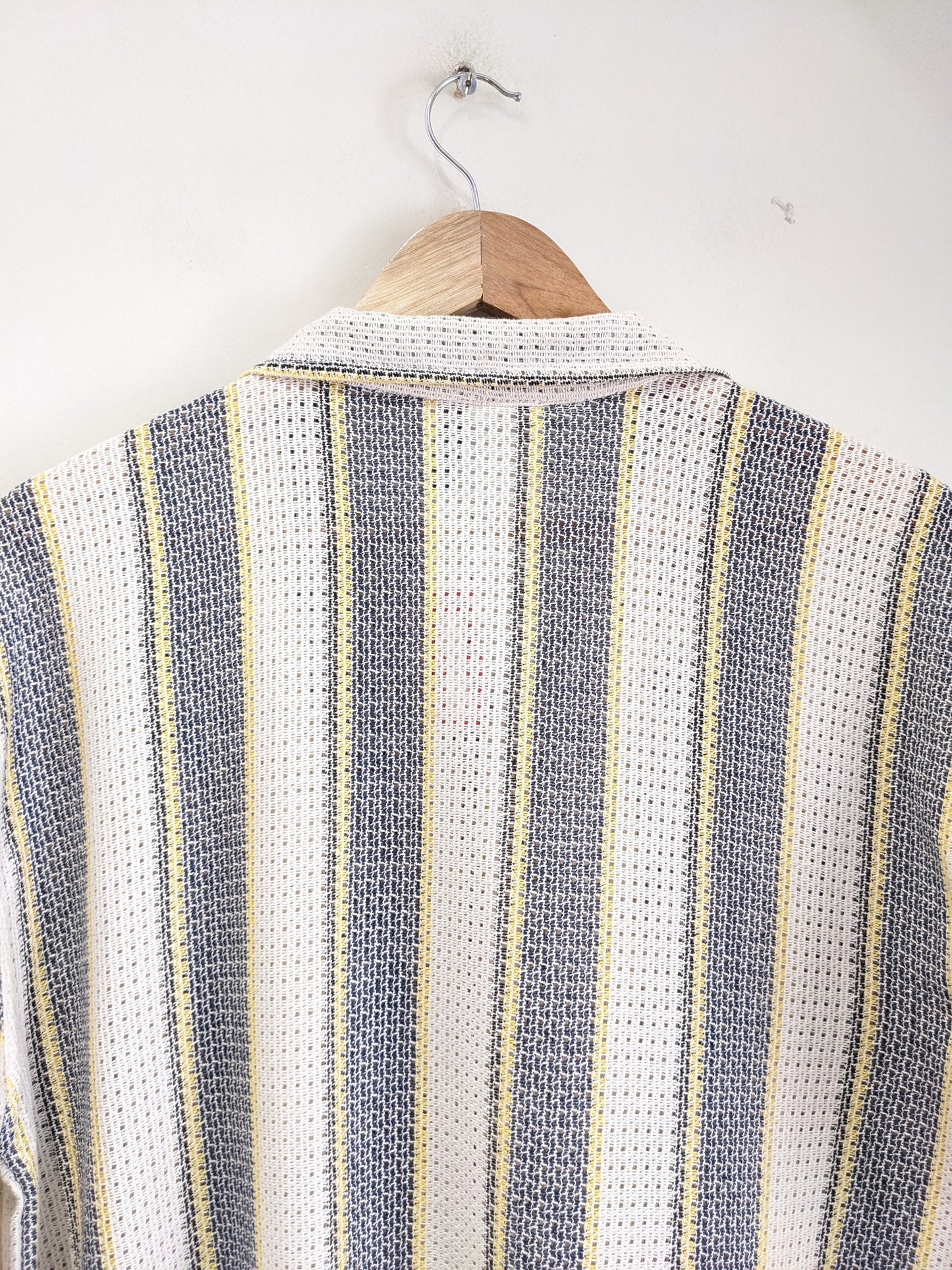 Sussegad Striped Crochet Shirt