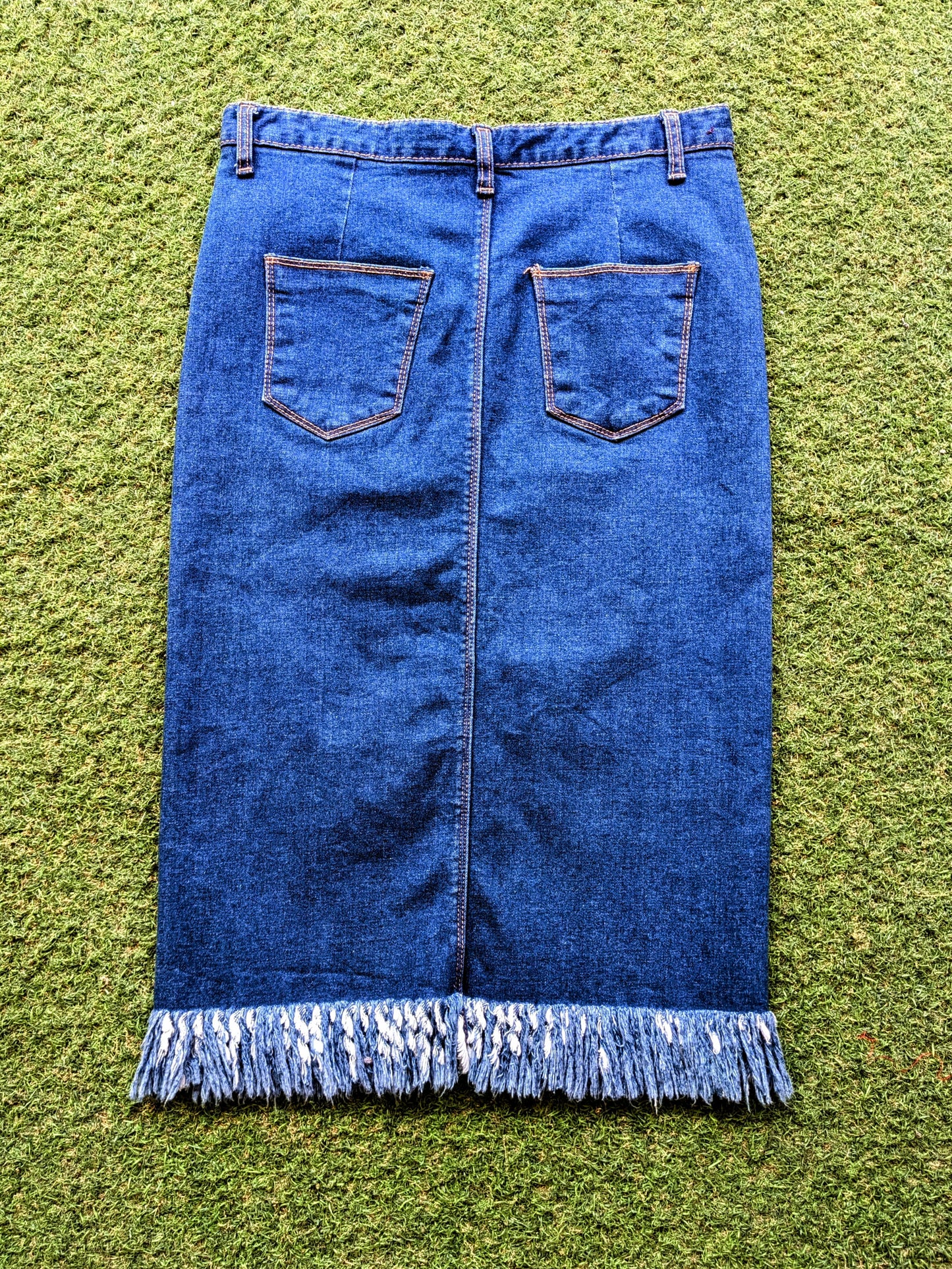 Jenifer Blue Denim Skirt