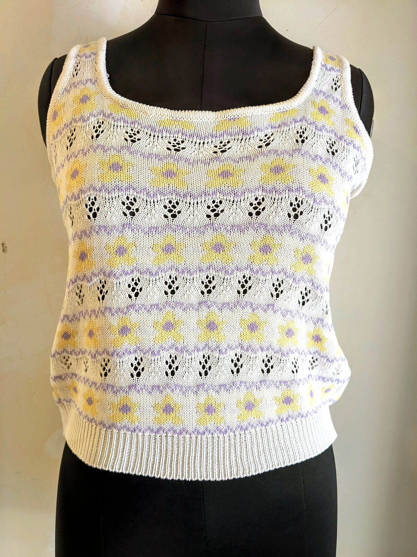 Coquette Crochet Knit Top