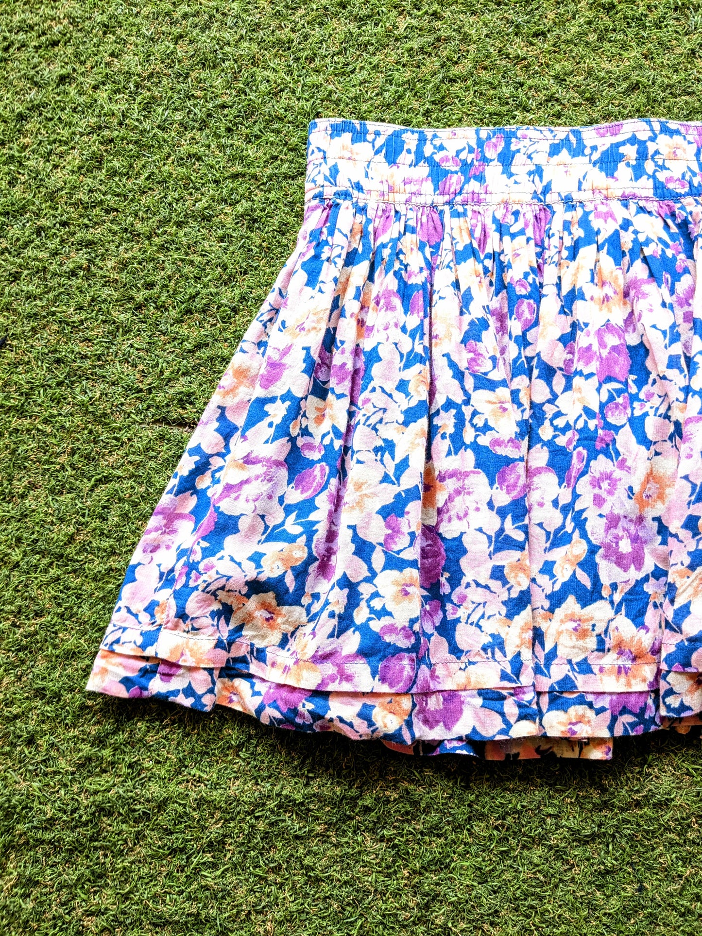 Forever 21 Floral Print Skirt