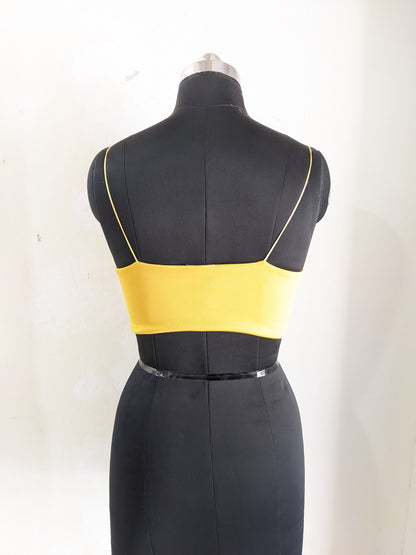 Zara Yellow Croptop