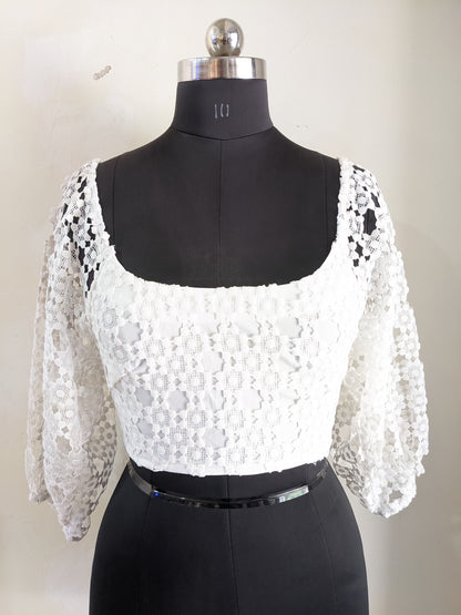 Lily Mcbee White Top