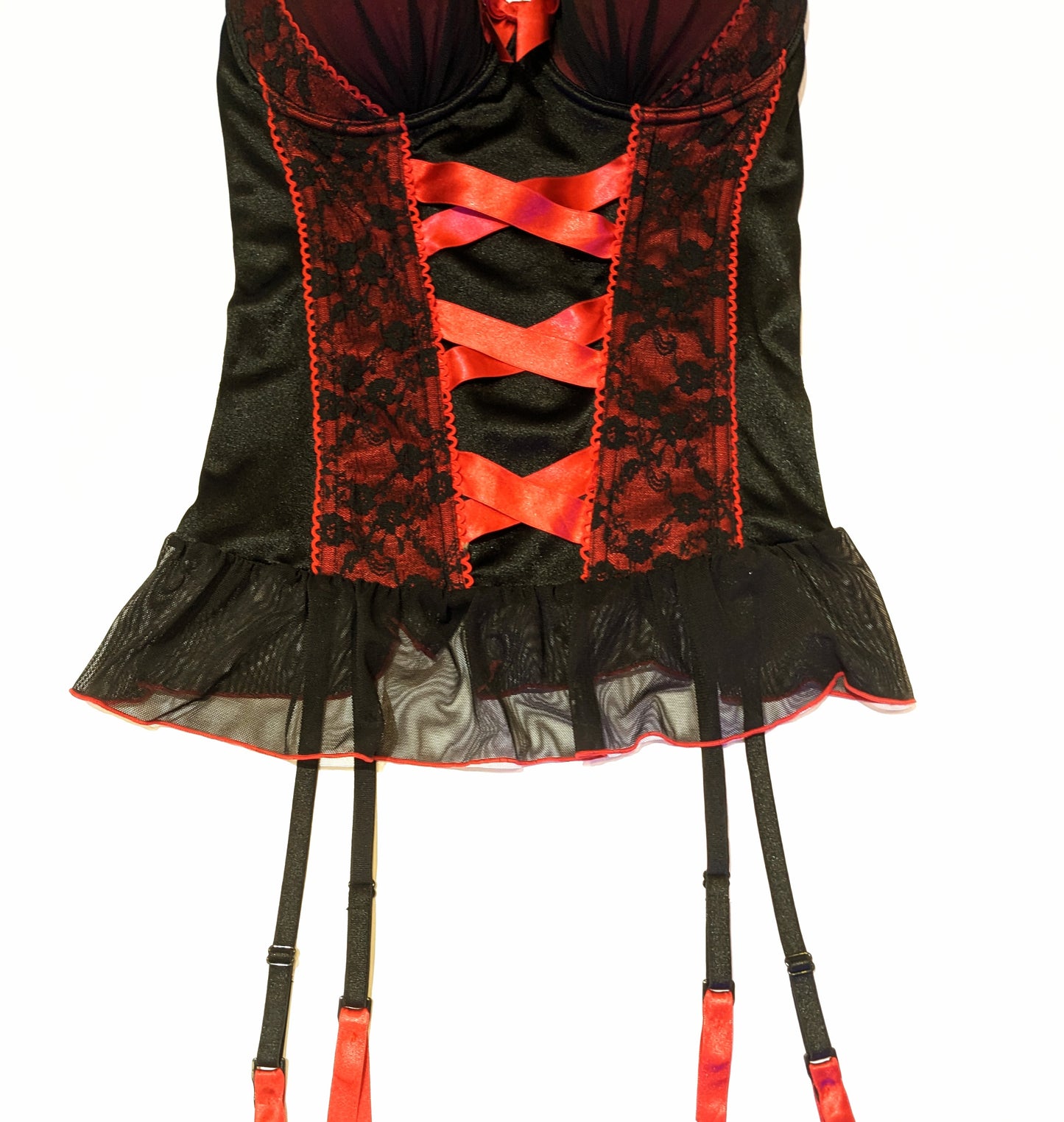 Hanky Panky Black & Red Corset