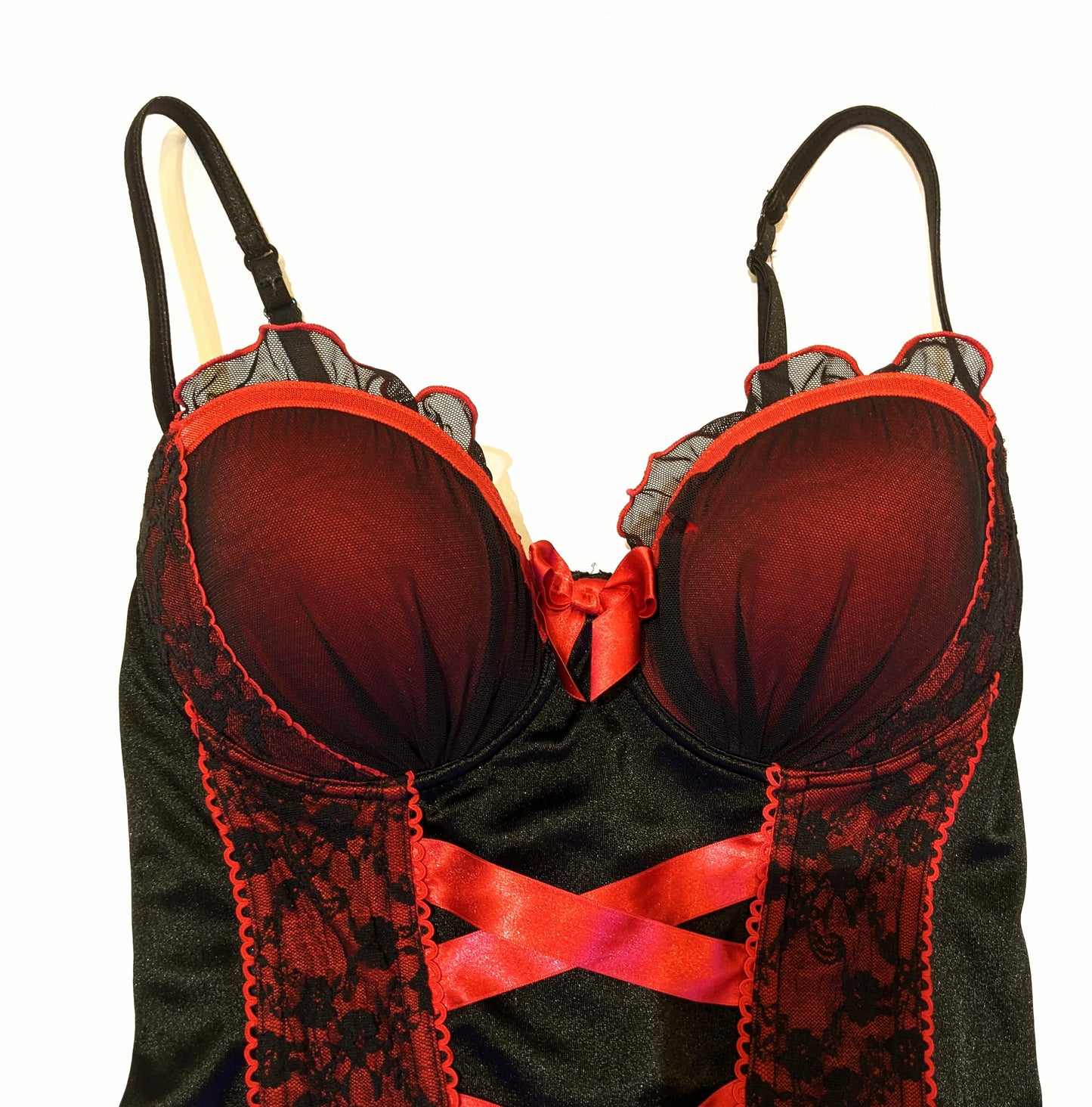 Hanky Panky Black & Red Corset