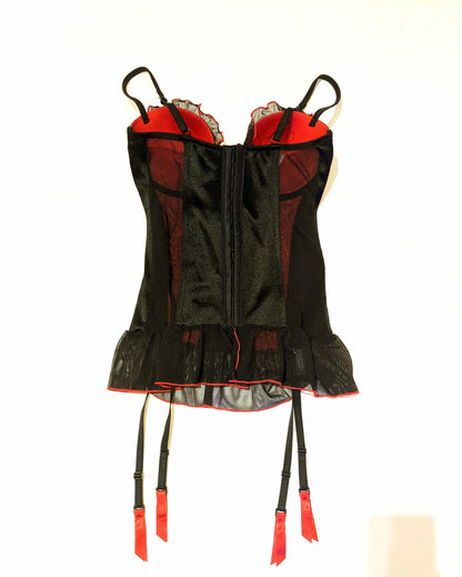 Hanky Panky Black & Red Corset