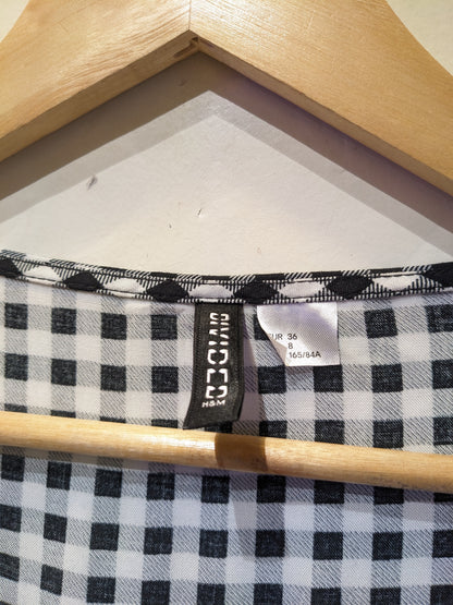 H&M Divided Checked Dress