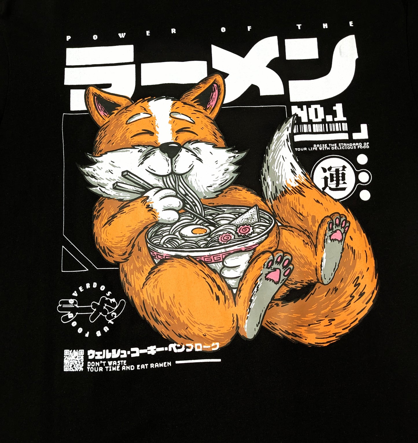 Oriental Fox Print Tee