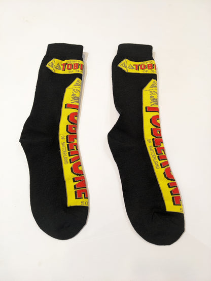 Toblerone Socks