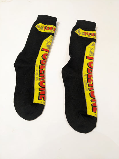 Toblerone Socks