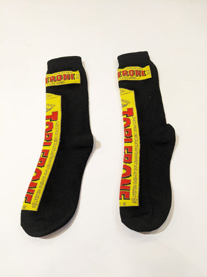 Toblerone Socks