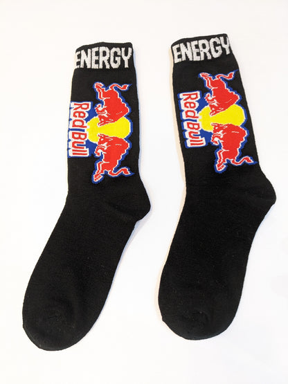 Black Red Bull Socks