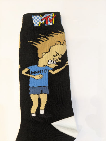 Black MTV Socks