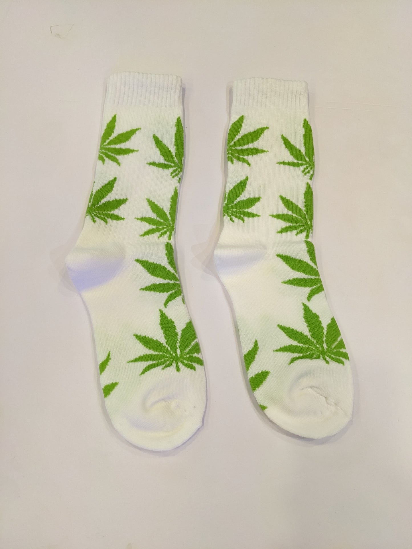 White 4:20 Socks