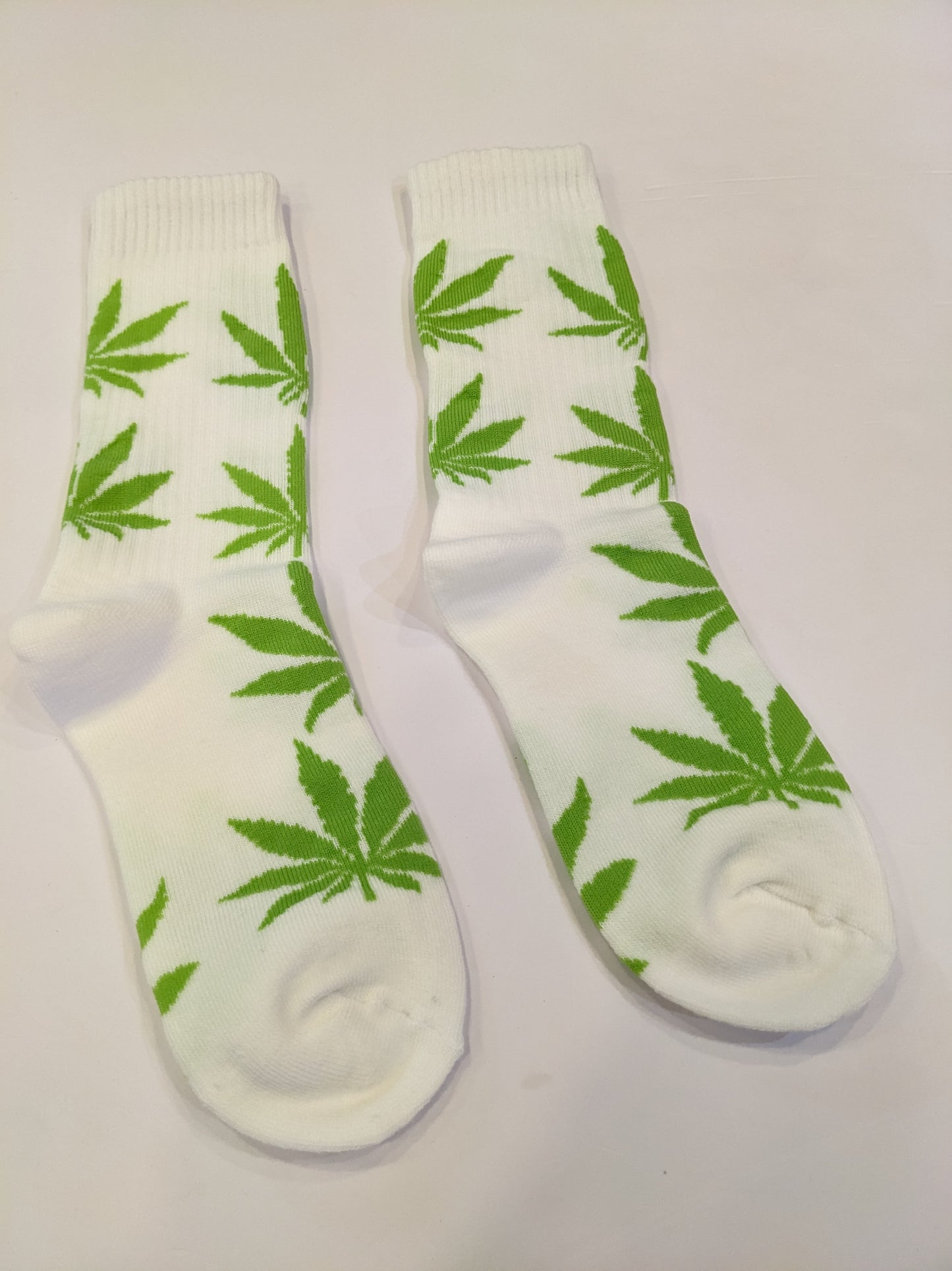 White 4:20 Socks