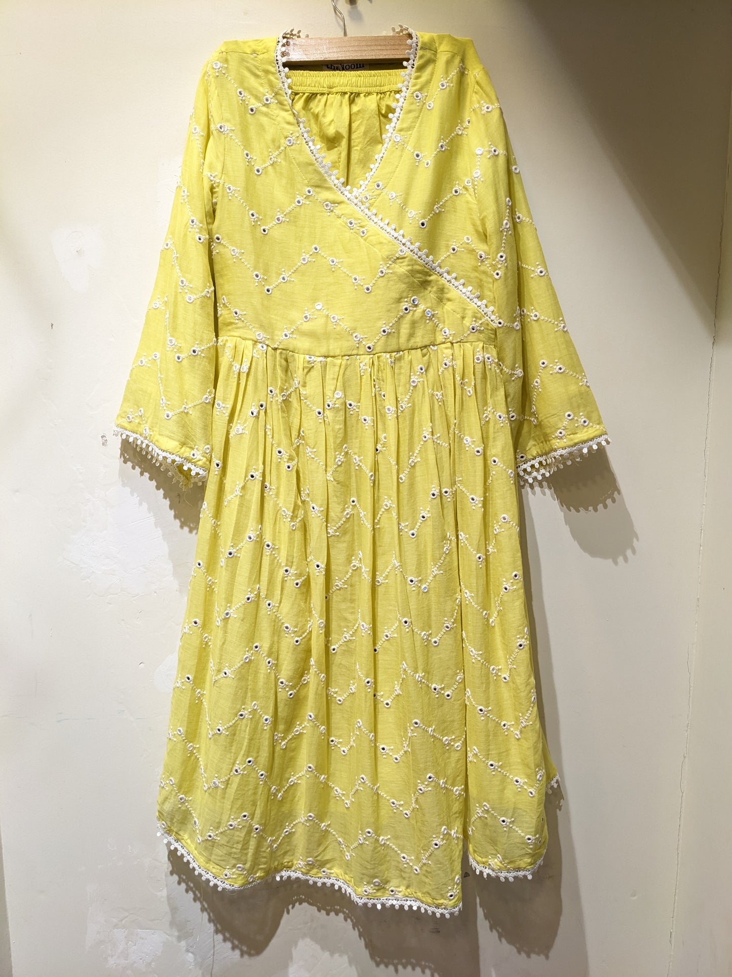 The Loom Lime Yellow Kurta 3 Set