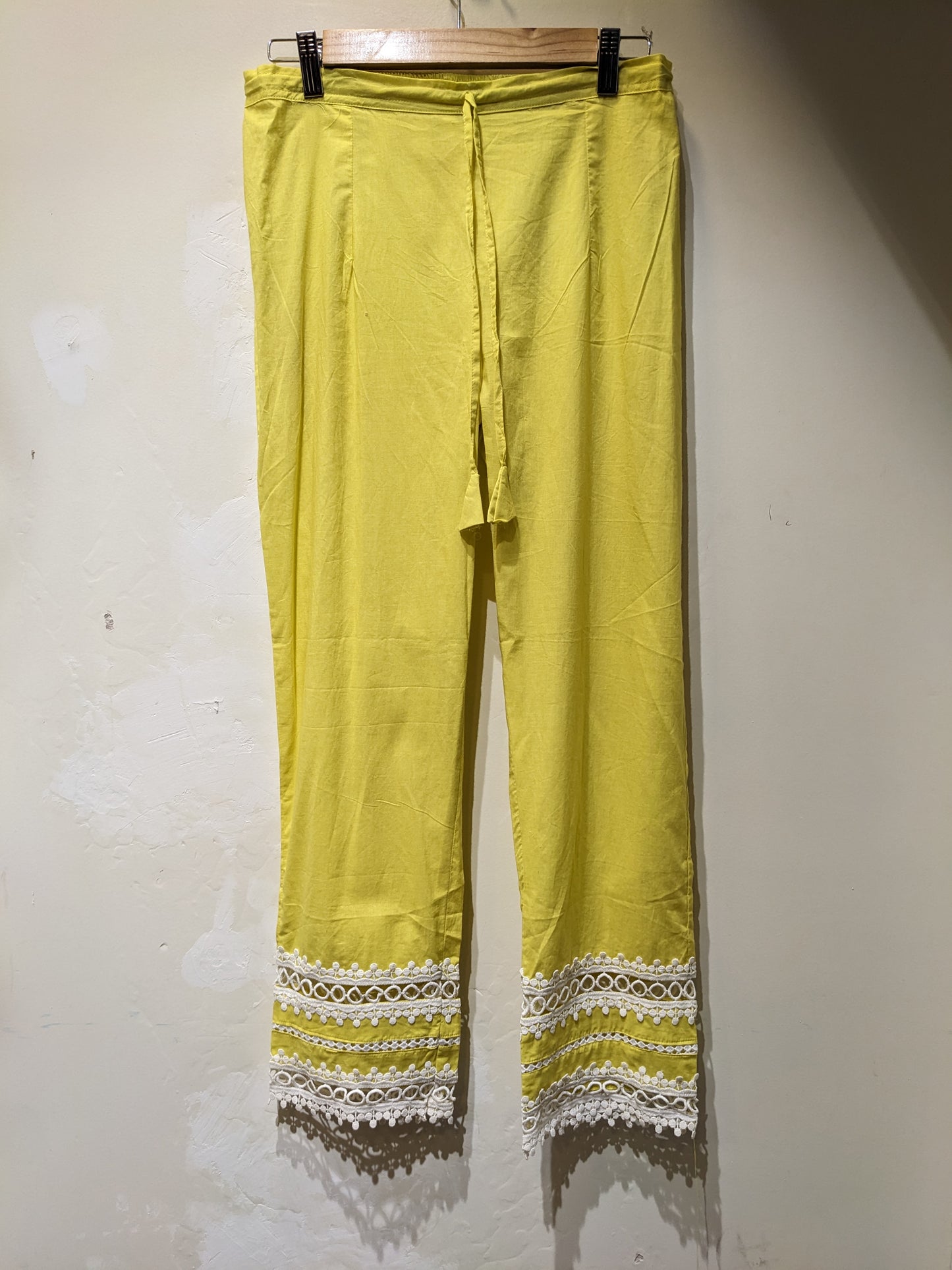 The Loom Lime Yellow Kurta 3 Set