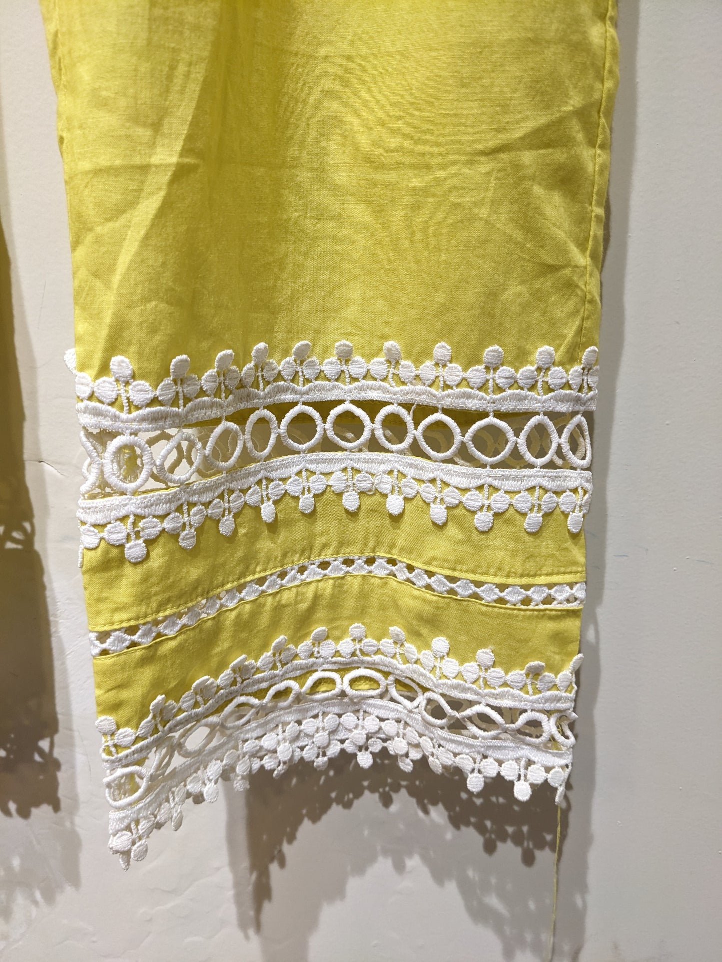 The Loom Lime Yellow Kurta 3 Set