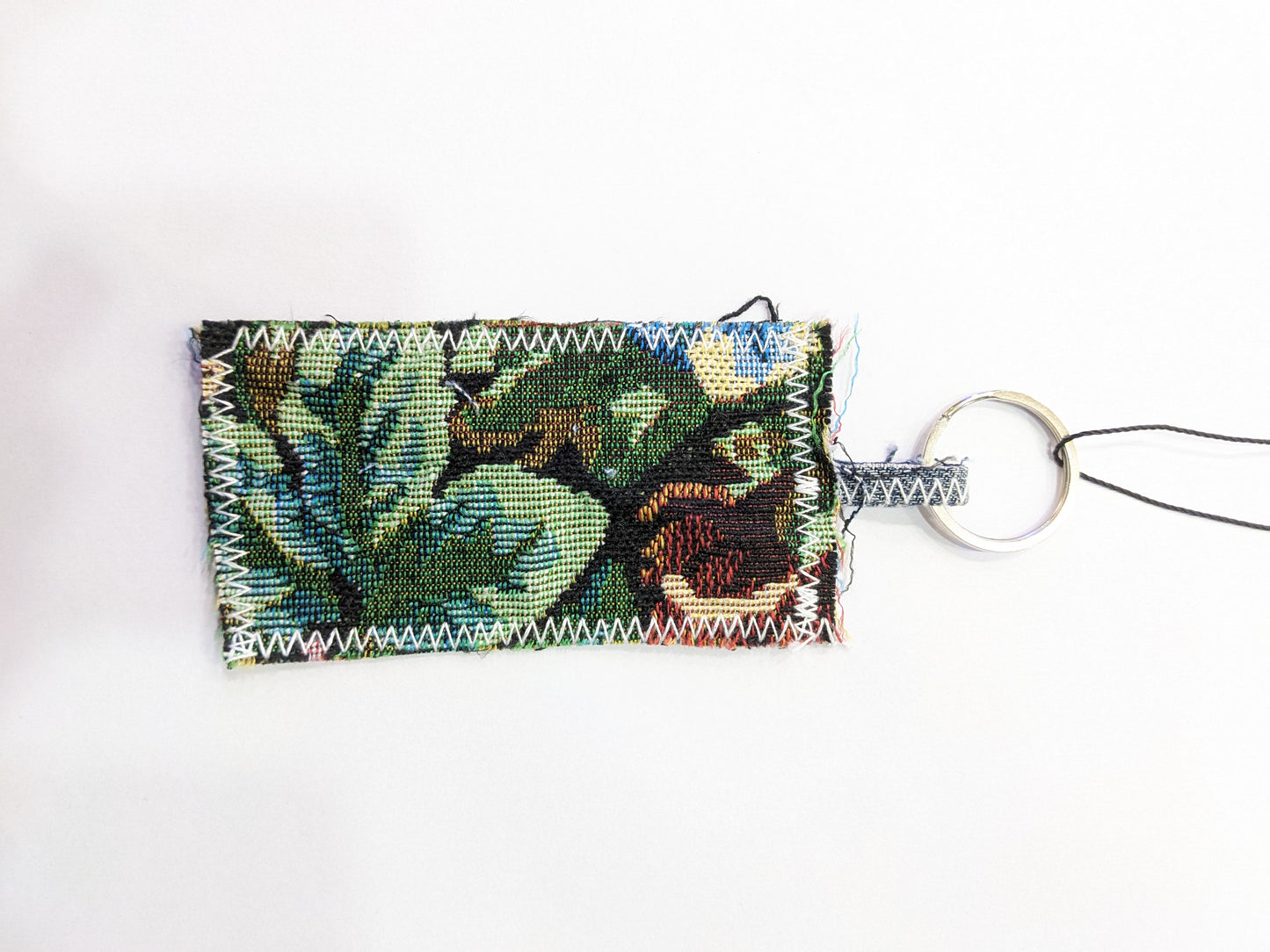 Upcycled Denim Keychain