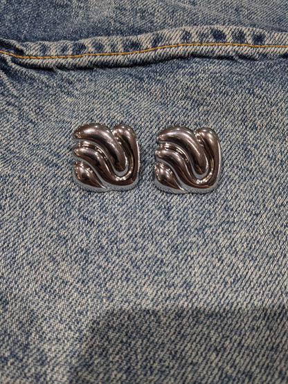 Medusa Bold Block Earrings