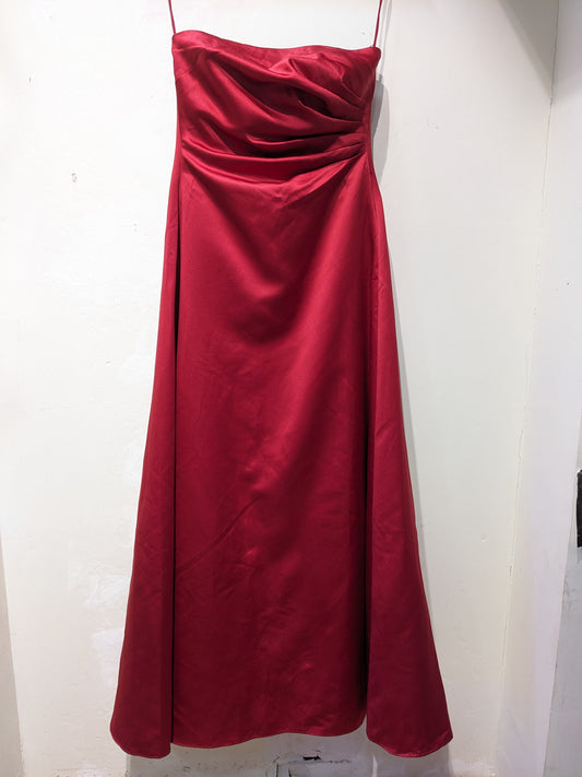 Jessica Red Tube Custom Gown