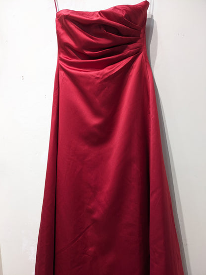 Jessica Red Tube Custom Gown