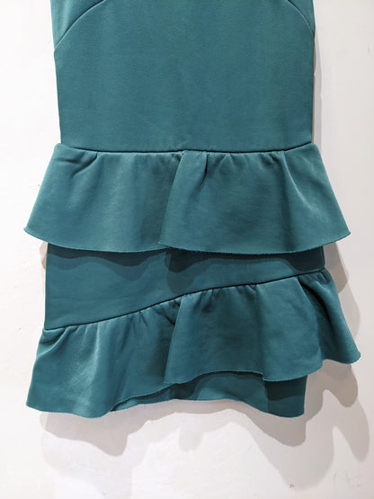 H&M Green Tiered Dress