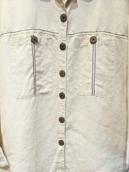 Label Linen Shirt