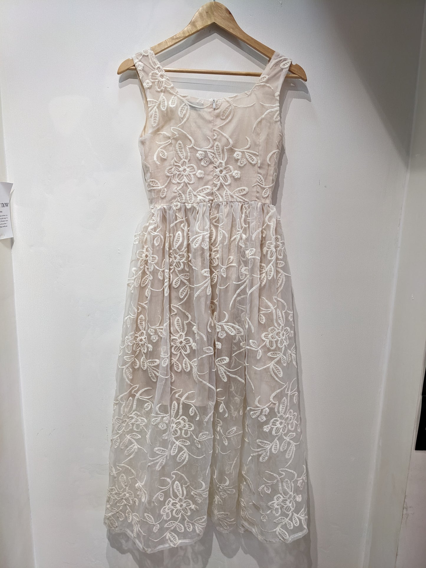 Madison White Lace Dress