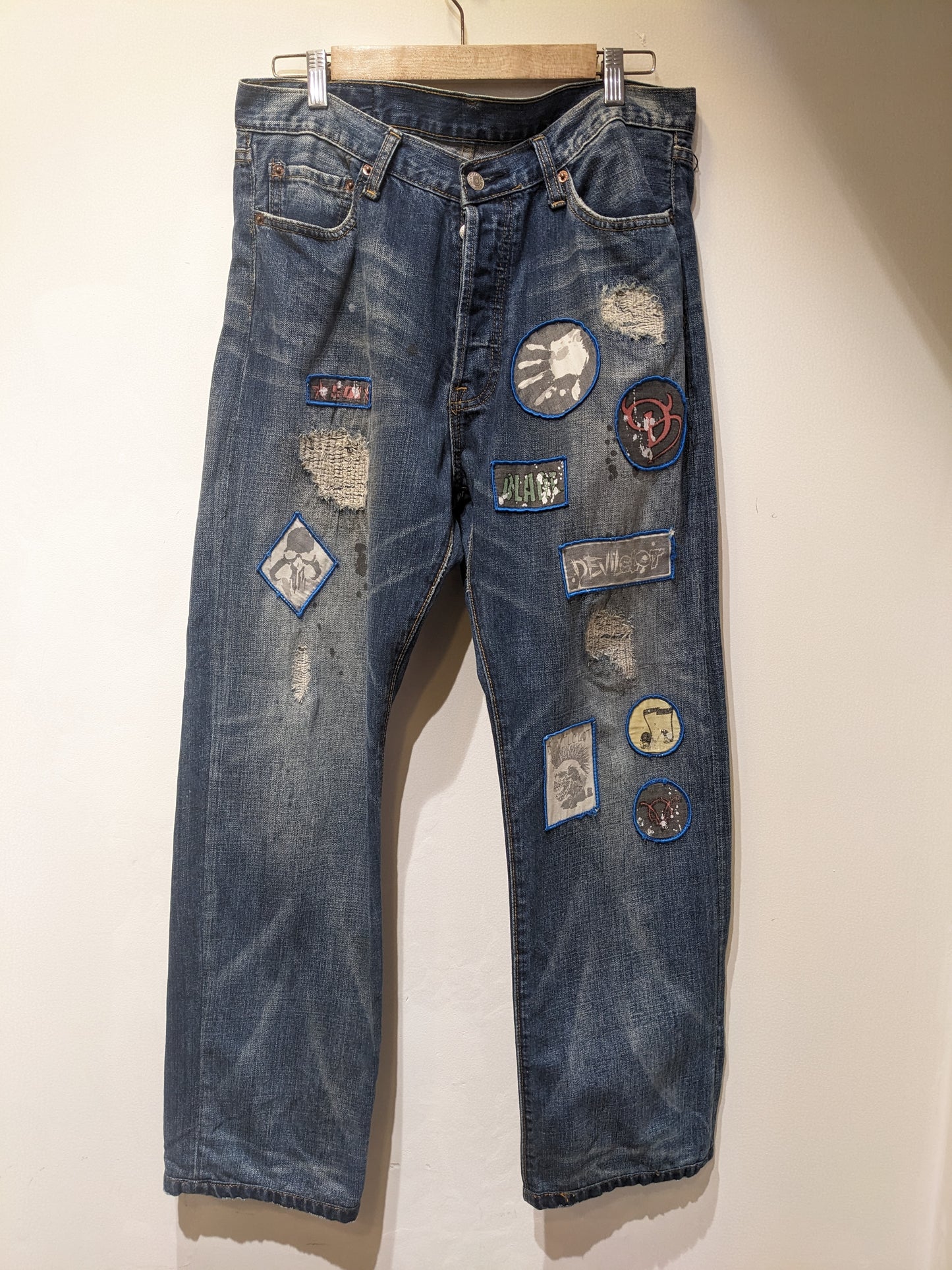 Levi Strauss & Co Blue Denim Jeans