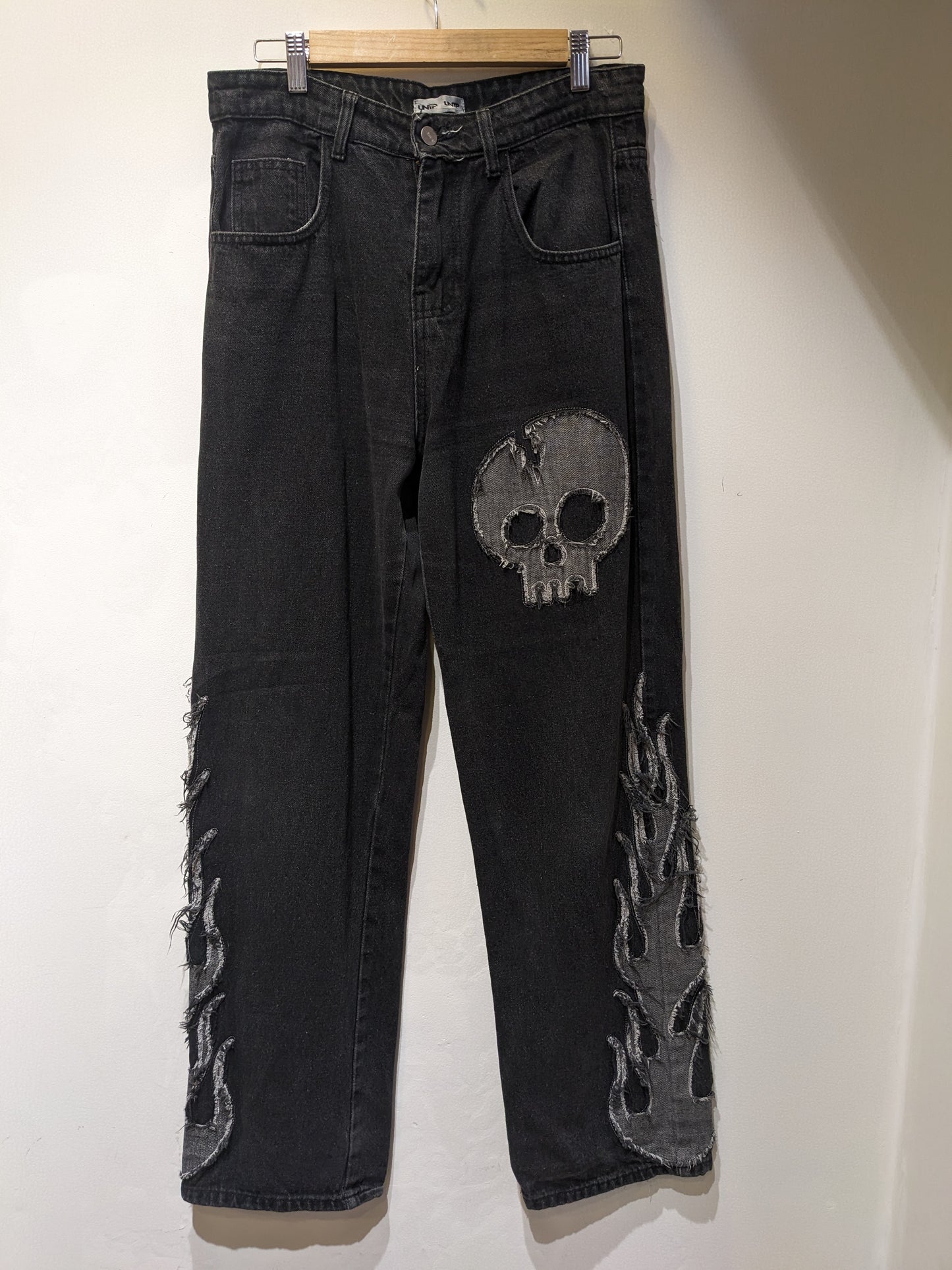 UNIP Vintage Black Jeans