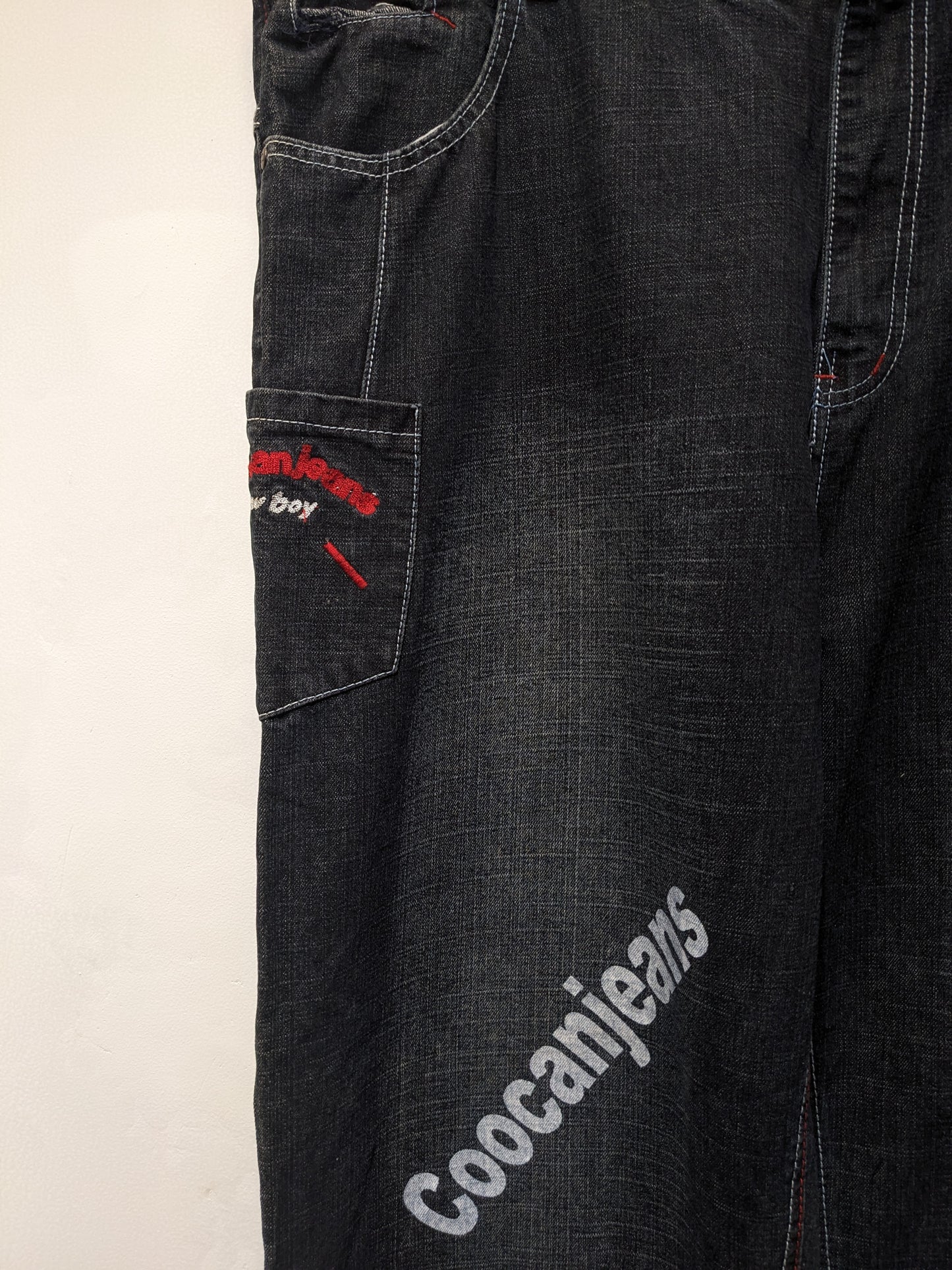 Coocan Jean Black Big Jeans