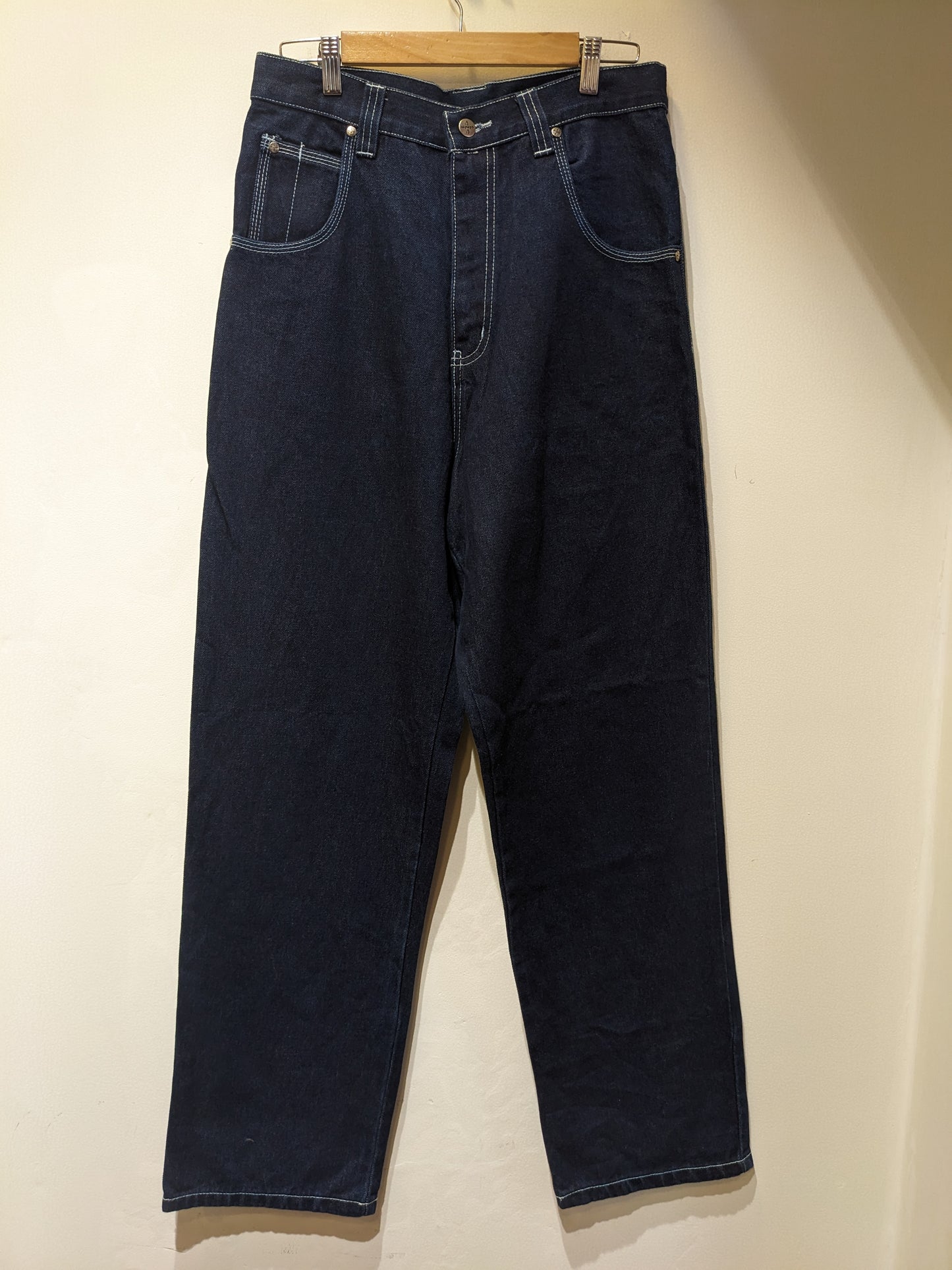 V Baggyfit Dark Blue Jeans