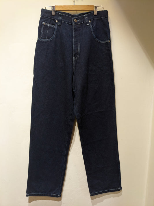 V Baggyfit Dark Blue Jeans