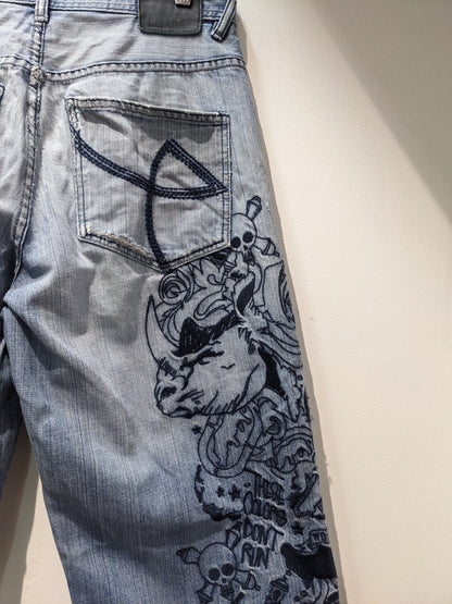 Ecko Unlimited Baggy Fit Jeans