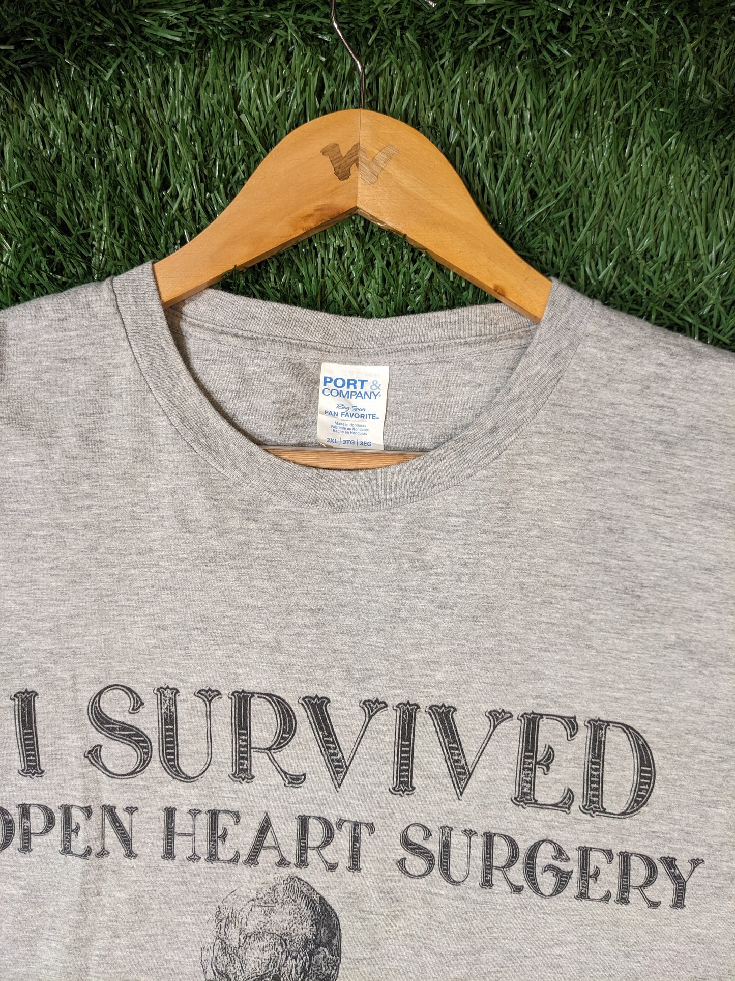 i survived open heart surgery vintage tee