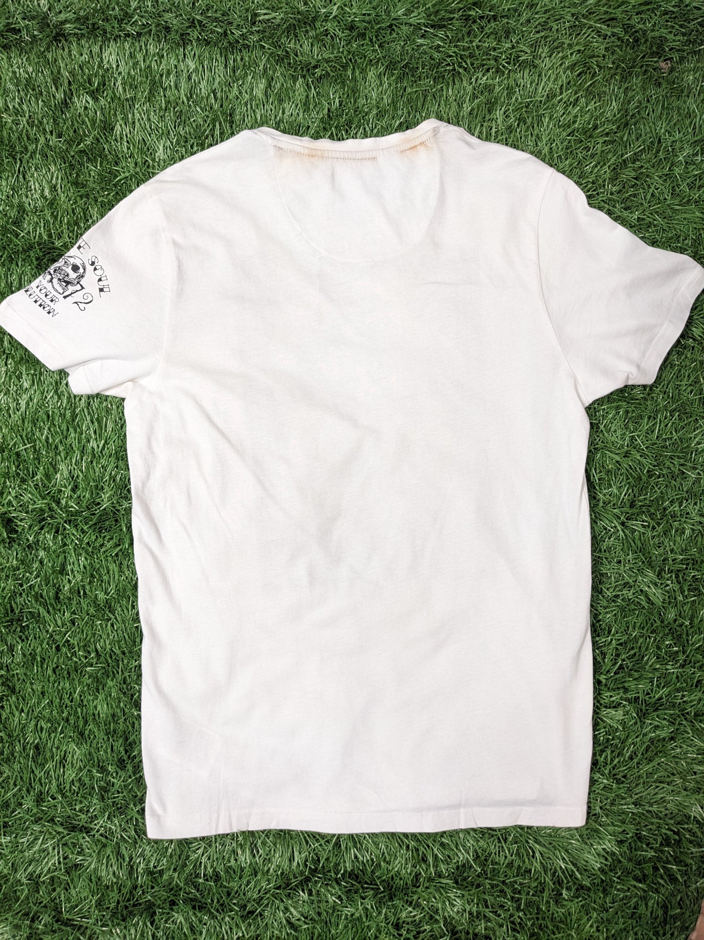 Brave Soul Men's Viggo White Tee