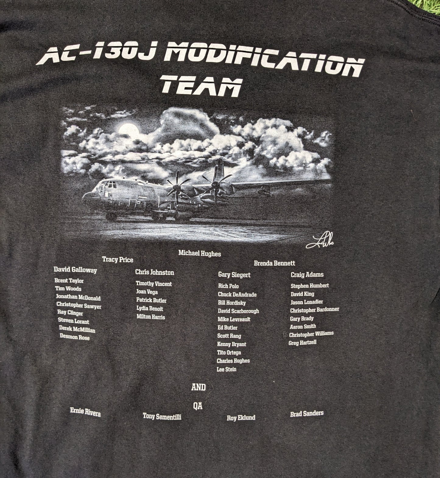 Ac-130J Modification Team Lockheed Martin Tee