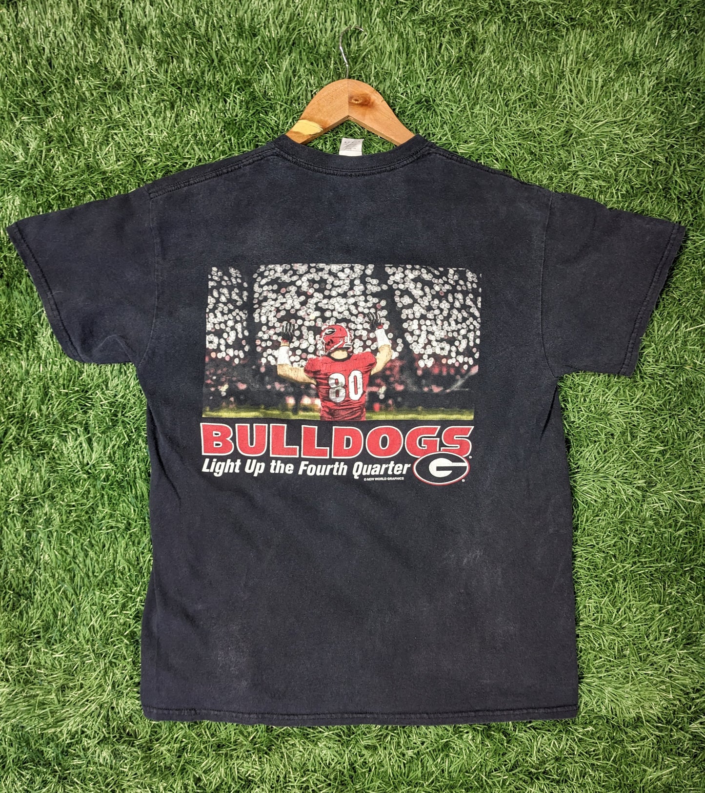 Georgia Bulldogs Light Up The Fourth Quarter Tee